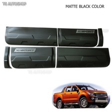 Matte Black Side Body Door Cladding Off-road For Ford Ranger 4dr T6 Px 2012-2015 Matte Black Side Body Door Cladding Off-road For Ford Ranger 4dr T6 Px 2012-2015