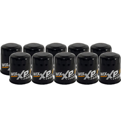 Wix Xp Set 10 Engine Motor Oil Filters For Chevy Lexus Pontiac Suzuki Toyota L4