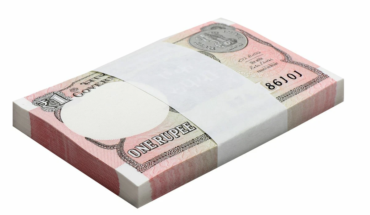 India 1 Rupee, 2016, P-117b, UNC X 100 PCS Bundle Pack