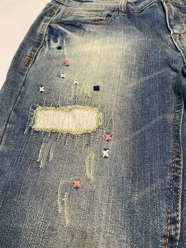 Mudd Skinny Ankle Jeans Womens 7 New With Tags!! Distressed - Picture 5 of 15