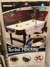 Vintage Sport craft  Deep Freeze Air Powered turbo Hockey Table UNUSED