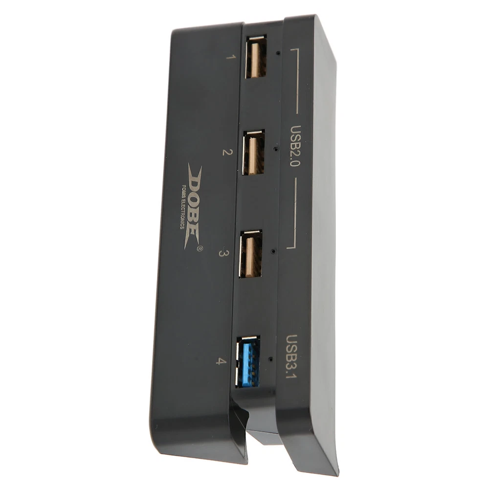 4-Port USB 3.1 Hub High-Speed Charger for PS4 Slim & Gaming 4-Port USB 3.1 Hub High-Speed Charger for PS4 Slim & Gaming