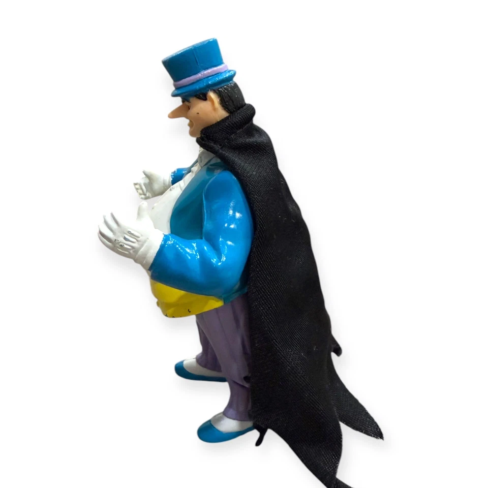 Figura de acción ToyBiz Batman DC Comics Super Heroes Penguin 1989 | 4-1/4" Foto 4 de 4