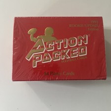 1991 action packed football rookie cards. Never Opened. 84 Player Cards.