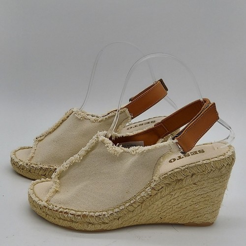 NWOT Sesto Meucci 2216 PO Wedge Espadrilles Size 8 - Picture 5 of 10