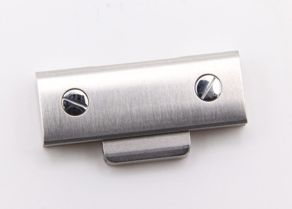 CARTIER SANTOS 18,5 mm LINK AUTOMATIC BAR ESLABON  BRUSH STEEL GENUINE MINT OEM