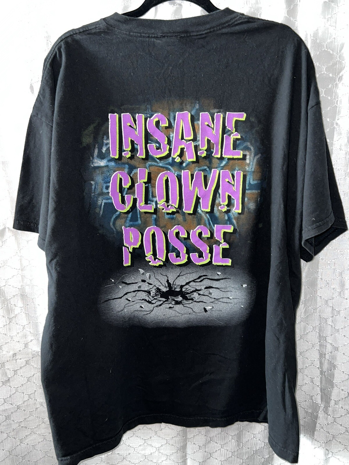 Rare VTG ICP Insane Clown Posse Jack In The Riddle Box Album T Shirt 90s image 3