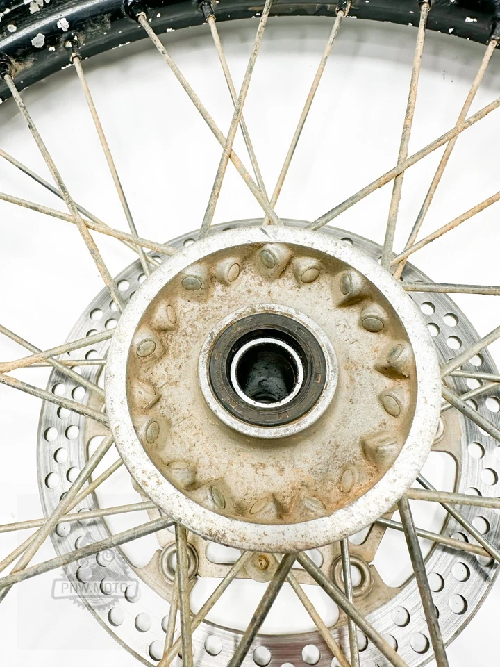 Yamaha YZ250F 2004 YZ450F YZ250 OEM 21" LLANTA DELANTERA BUJE NEUMÁTICO Foto 2 de 4