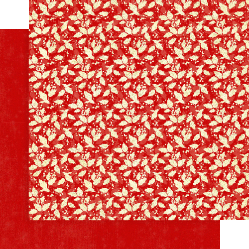 GRAPHIC 45 "MERRY & BRIGHT" 12X12 PATTERN & SOLID PAPER PACK  SCRAPJACK'S PLACE - Picture 4 of 9