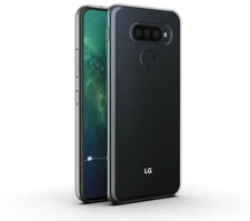 Clear TPU Protective Case Screen Protector Guard Shield Cover Armor For LG Q70