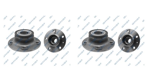 GSP 2X Radnabe Radlagersatz Hinterachse FüR Audi A4 Avant 8K5 B8 8W5 B9 8WD-image