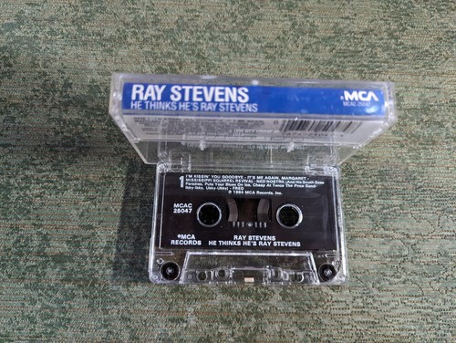 He Thinks Hes Ray Stevens by Ray Stevens (Cassette, 1984, MCA) - Picture 3 of 3