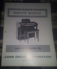 Conn Organ Service Manual Model 275