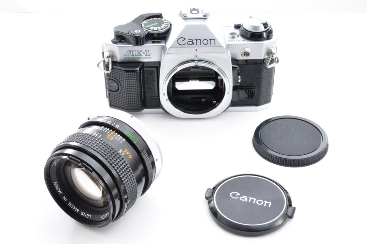 CANON AE-1 プログラム＋ FD50㎜  F1.4 S.S.C Amazon | canon AE-1プログラム FD50mm F1.4付き | 一眼レフ