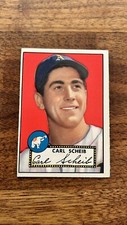 1952 Topps Set-Break #116 - Carl Scheib EX-NM