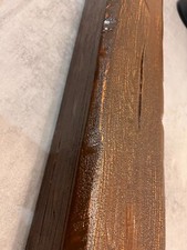 Travi rustiche finto legno in polistirene Lunghezza 100 cm. L12xH12 -L15xH10  cm