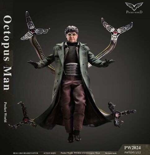 PW toys2024 Octopus Man 1/12 ドクターオクトパス Pre-order)PWTOYS 1/12 Octopus Man PW2024. (PW2024)