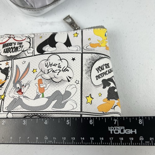 Mochila Transparente Looney Tunes X Bolso Aldo Edición Limitada Bolsa Bolsa para el Polvo Nueva con Etiquetas - Imagen 8 de 9