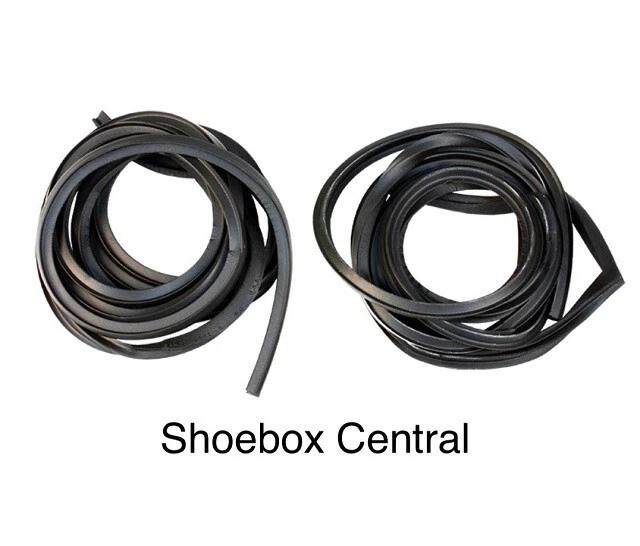 1952 1953 1954 Ford Two Door Sedan Door Seals Rubber Weatherstripping - Image 2 of 3