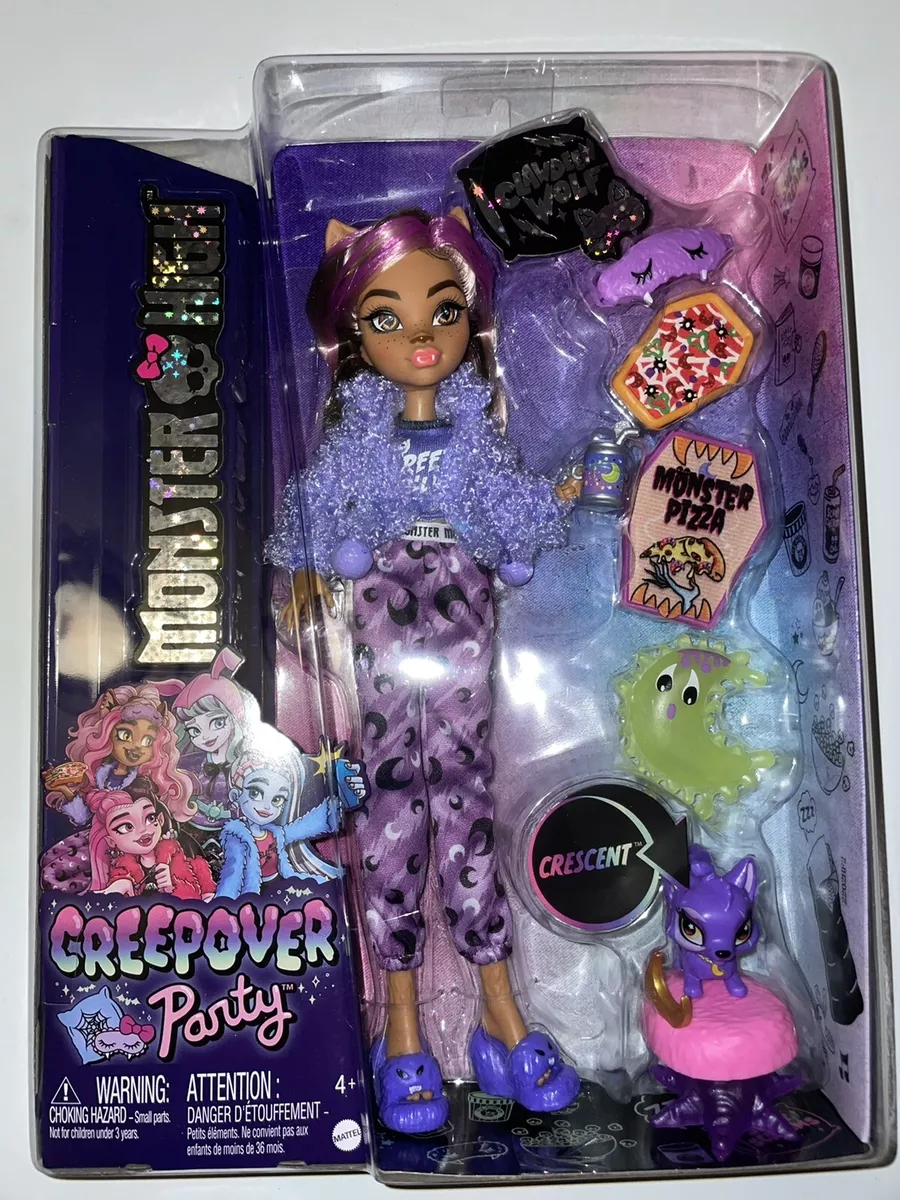 Boneca Monster High Festa Creepover Clawdeen Wolf - Mattel