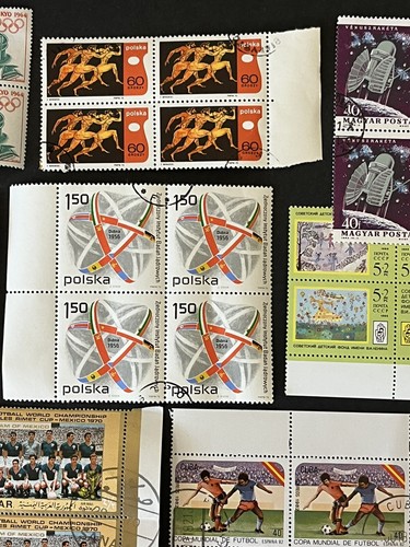 Europe/WW - Collection of Blocks - Used - Nice Topics - Free Shipping in the USA - Picture 5 of 19