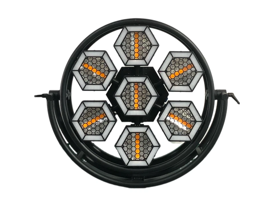 new 7x60W rgb retro light pixel retro lighting for stage party Bar Club wedding - Image 2 of 4