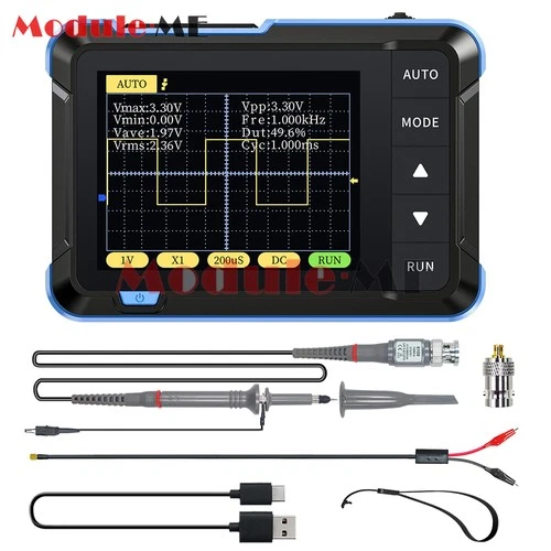 DSO152 Handheld Small Oscilloscope Portable Digital Oscilloscope 2.5MS/s 200KHz