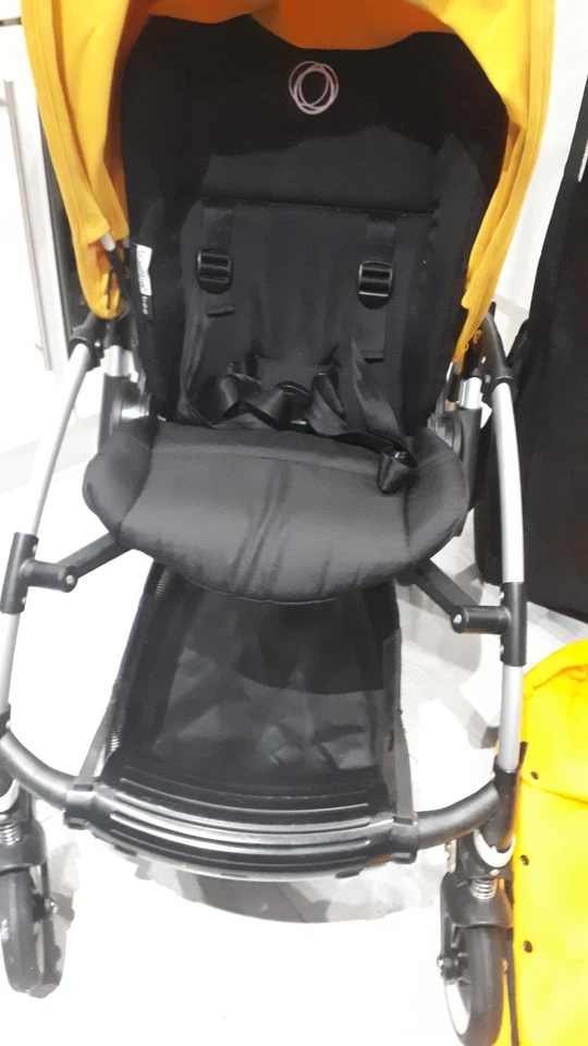 Bugaboo Bee 5 Pushchair Yellow Canopy -Footmuff-Spare Hood -TravelBag - Image 4 of 4