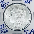 1881 O BU UNCIRCULATED MORGAN SILVER DOLLAR AUTHENTIC U.S.MINT FREESHIPPING 5769