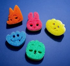 Scrub Daddy x Zootopia 2 in 1 Pack Character Sponge&Screen Daddy / Korea Limited