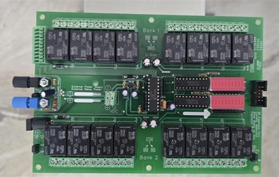 NCD IoRelay.com  Relay Controller Board Fiber Optic Connection 16 Channels