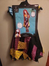 Disney the Nightmare Before Christmas Sally Deluxe Kid Halloween Costume M 7-8 ,