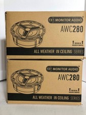 Brand New Monitor Audio AWC280 All-weather in-ceiling speaker / 2 units