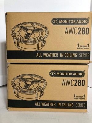 Brand New Monitor Audio AWC280 All-weather in-ceiling speaker / 2 units