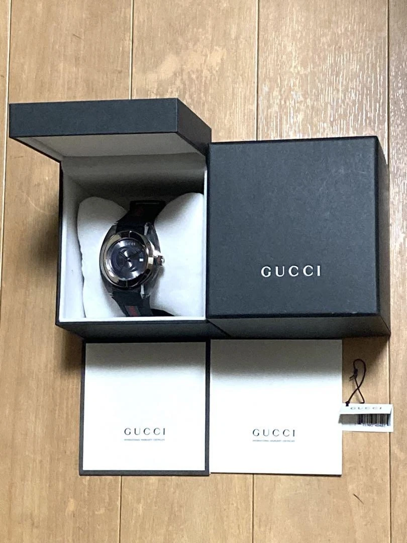 Accessoires complets montre homme Gucci Sync Sink Battery