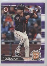 2019 Bowman Purple 16/250 Steven Duggar #30 0q1p