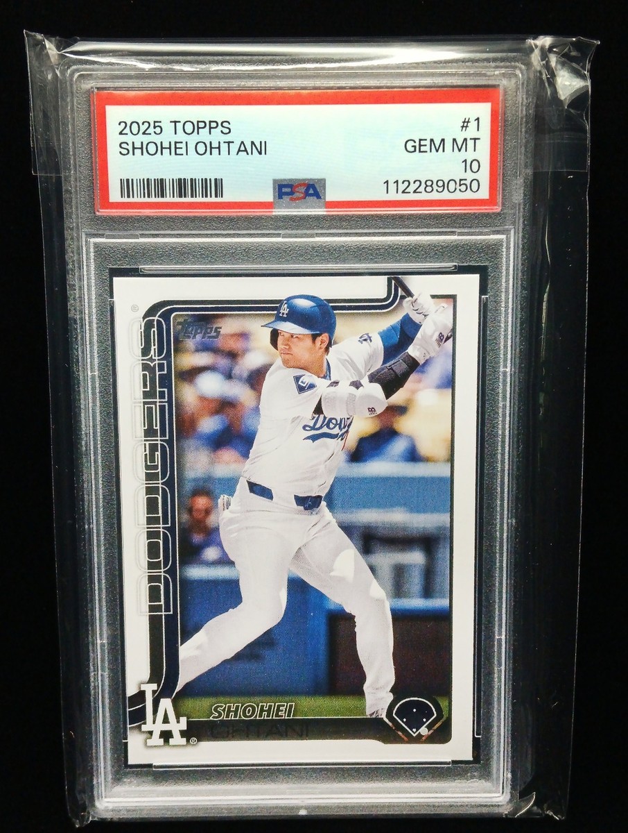 2025 Topps Series 1 Shohei Ohtani #1 PSA Gem Mint 10 Low