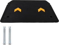 4" high Heavy Duty Rubber Threshold Ramps For Wheelchairs Scooter Car Steps