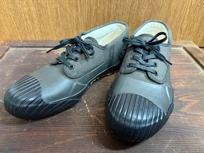 Moonstar FINE VULCANIZED Sneakers MUDGUARD olive Kurume Japan 25cm US7 Used
