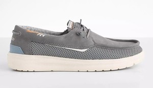 Hey Dude Welsh Grip Slip On Loafers Steel Grey Size 9 Hey Dude Welsh Grip Craft Leather Slip-On | Nordstromrack main image 3