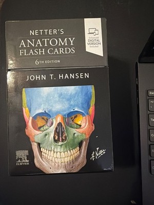 Netter's Anatomy Flash Cards 6th Edition 
