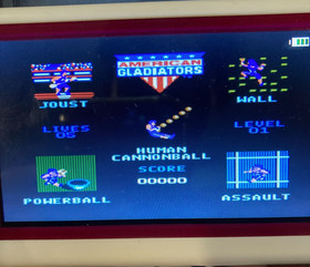 Famicom NES Game American Gladiators (IC Chips)