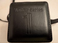 Vivitar Series 1 Square Camera Lens Storage Hard Case Vintage 6" x 3" USED