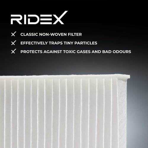 RIDEX 424I0374 Filtro abitacolo adatto per MERCEDES-BENZ T-Klasse MPV (W420) - Foto 8 di 12