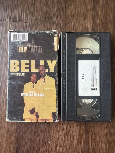 Belly VHS 1999 DMX Nas Hype Williams Method Man RARE