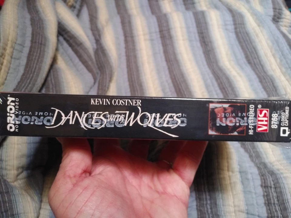 DANCES WITH WOLVES VHS KEVIN COSTNER 8768 GRAHAM GREENE EXCELLENT CONDITION 1990 - Image 4 of 4