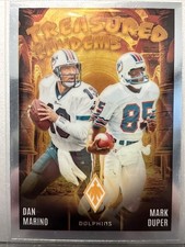 2024 Panini Phoenix - Treasured Tandems Dan Marino, Mark Duper #TT-MIA Lazer