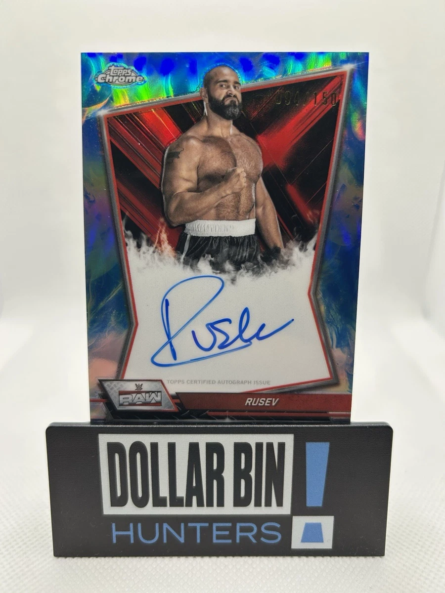 Wrestling WWE Autographed Sports Trading Cards & Accessories for