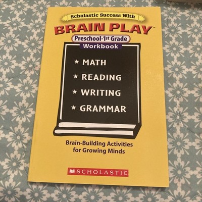 Scholastic Success with Brain Play Preschool 1st Grade New Read Writing Math