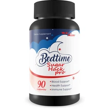 Bedtime Sugar Hack Pro - Our Best Blood Support Supplement - Blood Health Sup...